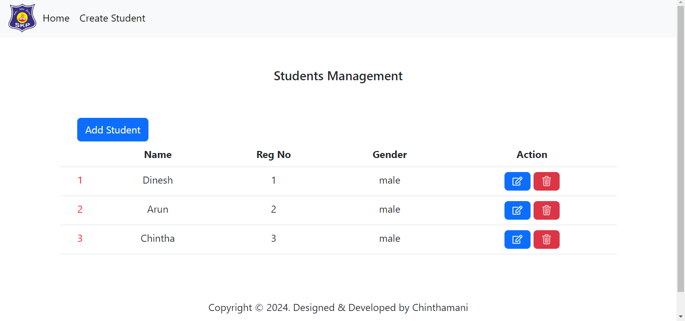 Student Management System
