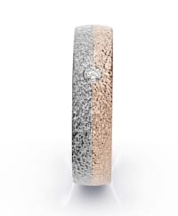 Carved Rose&Grey ~ 0,03 G/SI BRILLANT