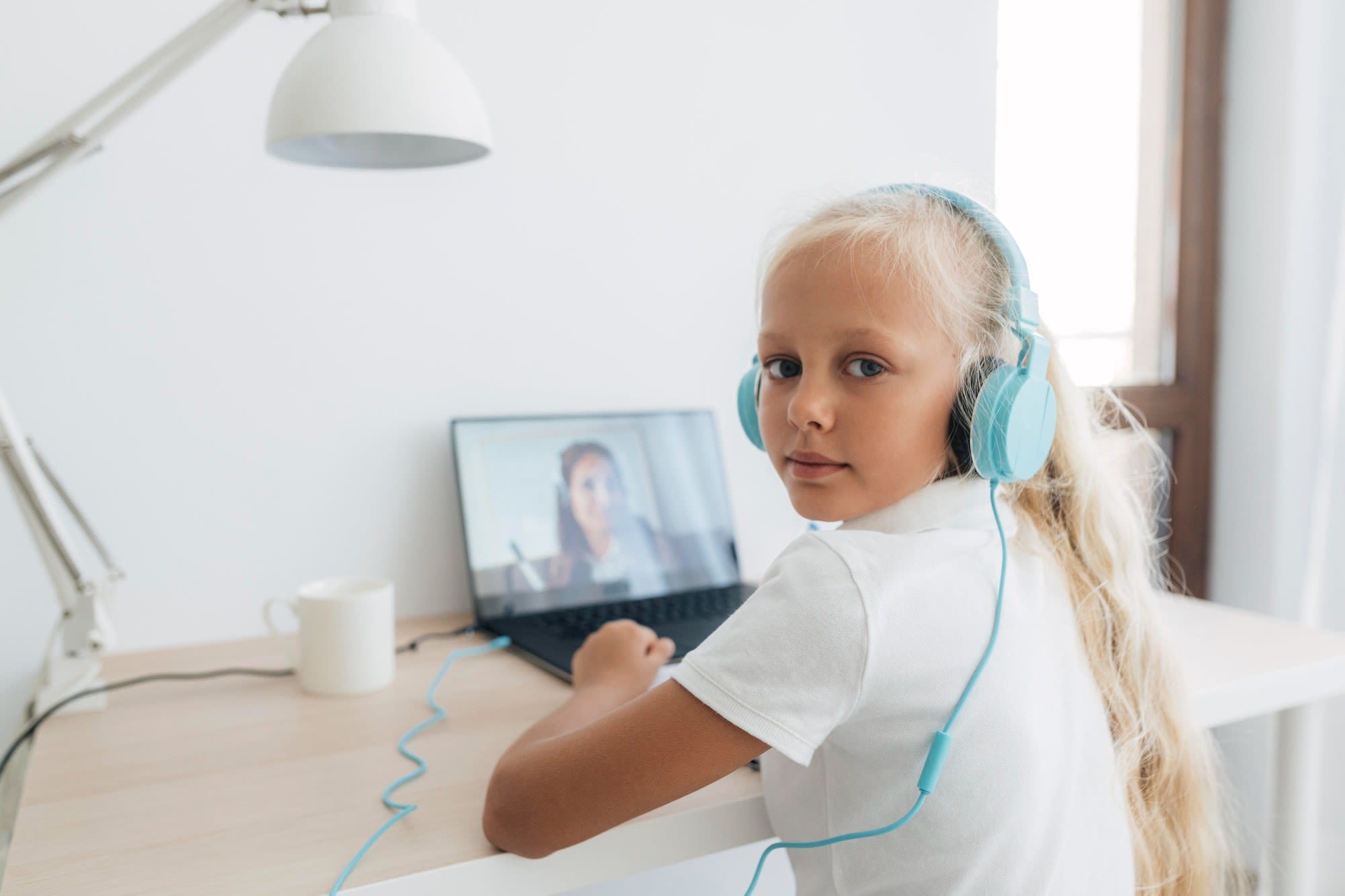 Telehealth ABA therapy session