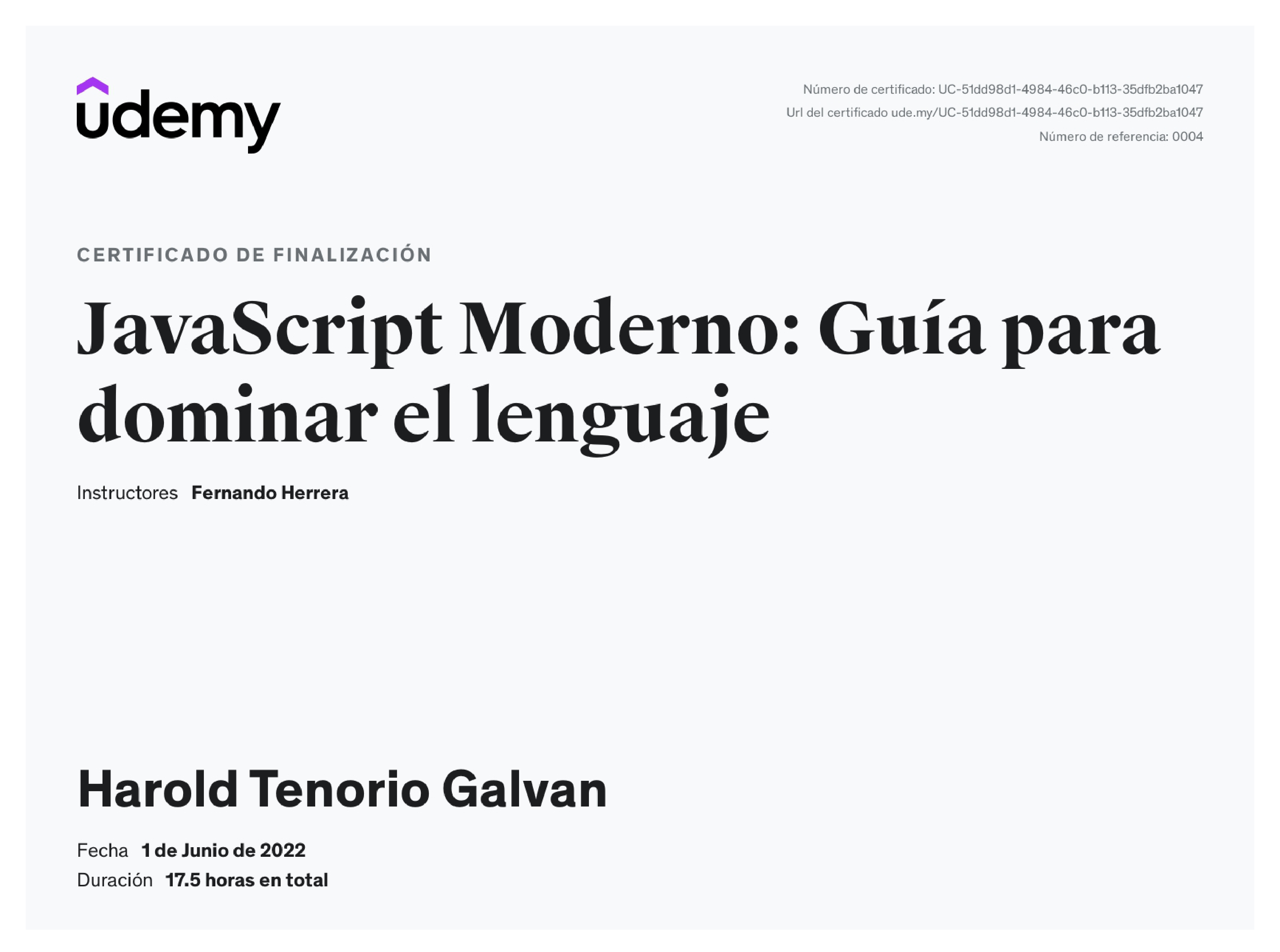Harold Tenorio - FullStack Developer | Frontend Developer | Javascript ...