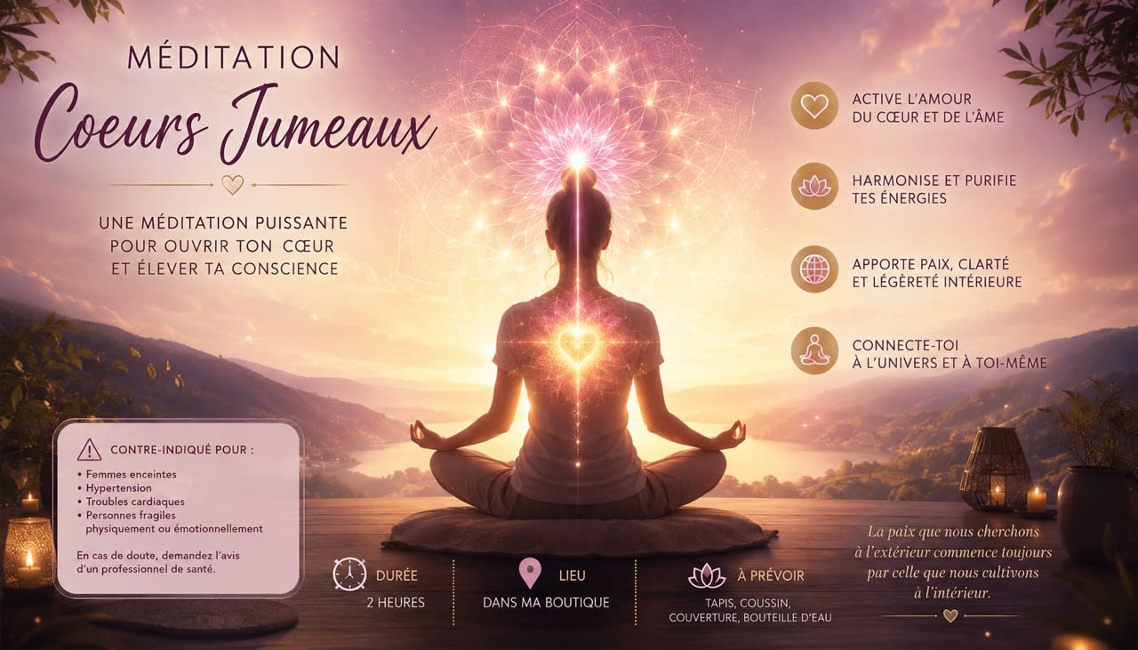 Méditation Coeurs Jumeaux