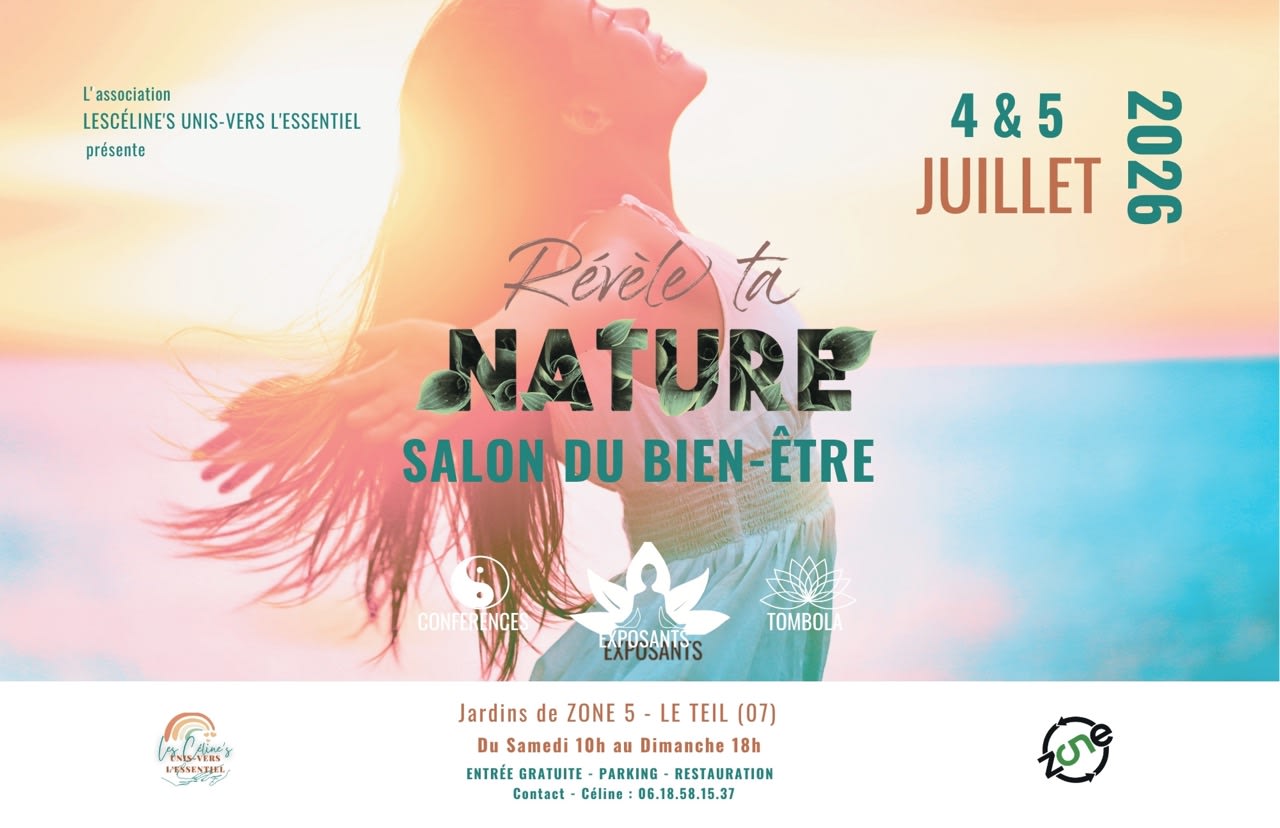 Salon Bien-Être au Teil "Édition Estivale" les 4 & 5 Juillet 2026