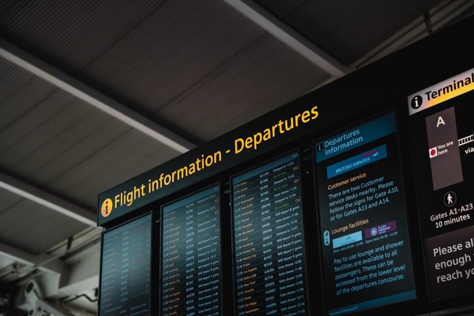 a sign that is in front of a building