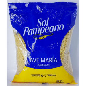 Fideos Ave Maria Sol Pampeano
