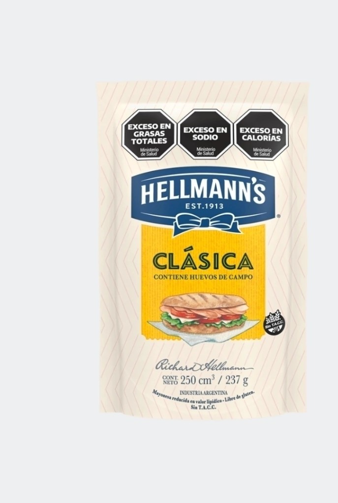 Mayonesa Hellmanns x250CM