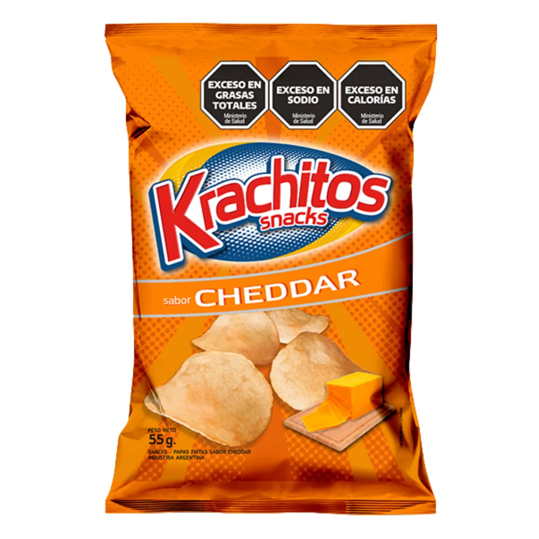 Papas Fritas Cheddar x350GR