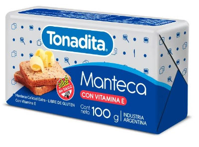 Manteca Tonadita x100GR