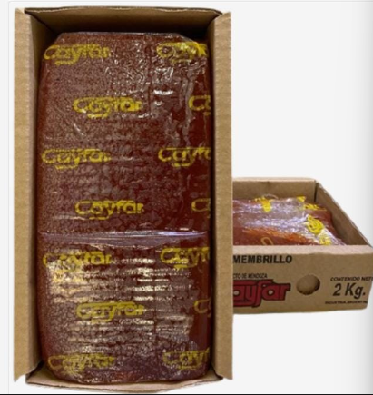 Dulce Membrillo Cayfar x2KG