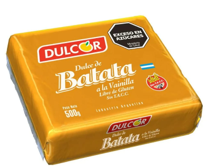 Dulce Batata  Dulcor x500GR