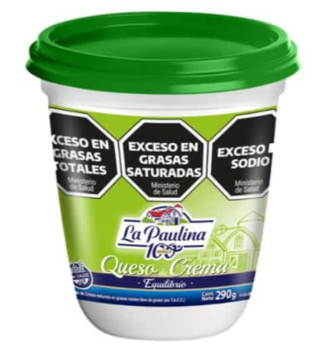 Queso Crema La Paulina Light x290GR