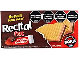 Obleas Recital Fest Frutilla/Choco