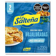 Tapa Pascualina La Salteña Hojaldre x2 Unidades