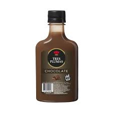 Petaca Tres Plumas Chocolate x200ML