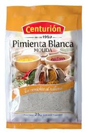Pimienta Blanca Molida x25GR