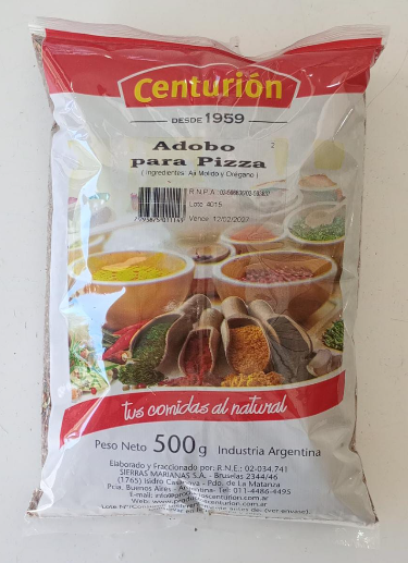 Adobo Para Pizza x500GR