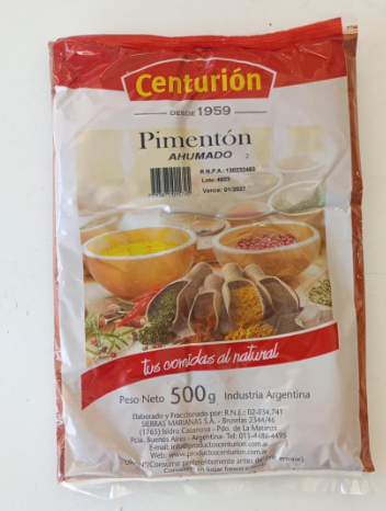 Pimento Ahumado x500GR