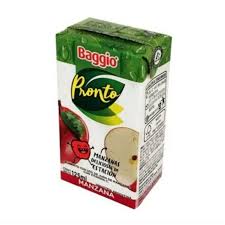 Jugo Baggio Manzana x125ML (Pack x18Unidades)