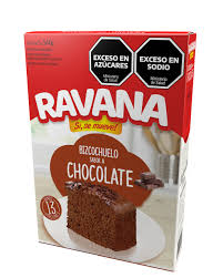 Bizcochuelo Ravana Chocolate x540GR