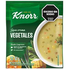 Sopa Knorr Cremosa Vegetales x60GR