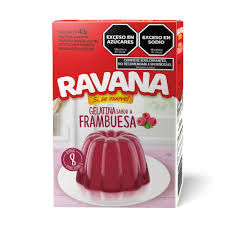Gelatina Ravana Frambuesa x50GR