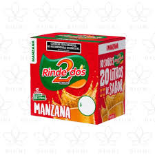 Jugo Rinde 2 Manzana x10 Unidades