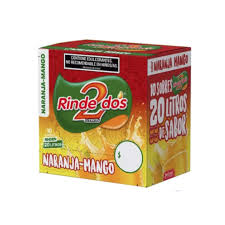 Jugo Rinde 2 Naranja Mango x10 Unidades