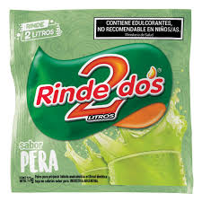 Jugo Rinde 2 Pera x10 Unidades