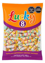 Caramelos Lucky 8 x385