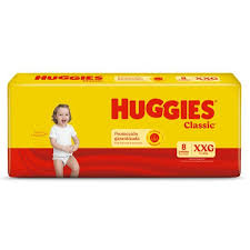 Pañales Huggies XXG x8 Unidades