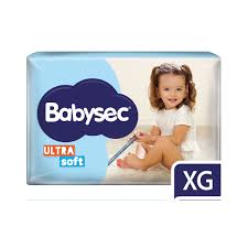 Pañales Babysec XG x8 Unidades