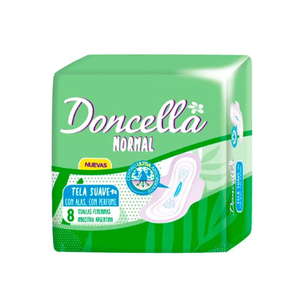 Toallitas Femeninas Doncella Con Perfume