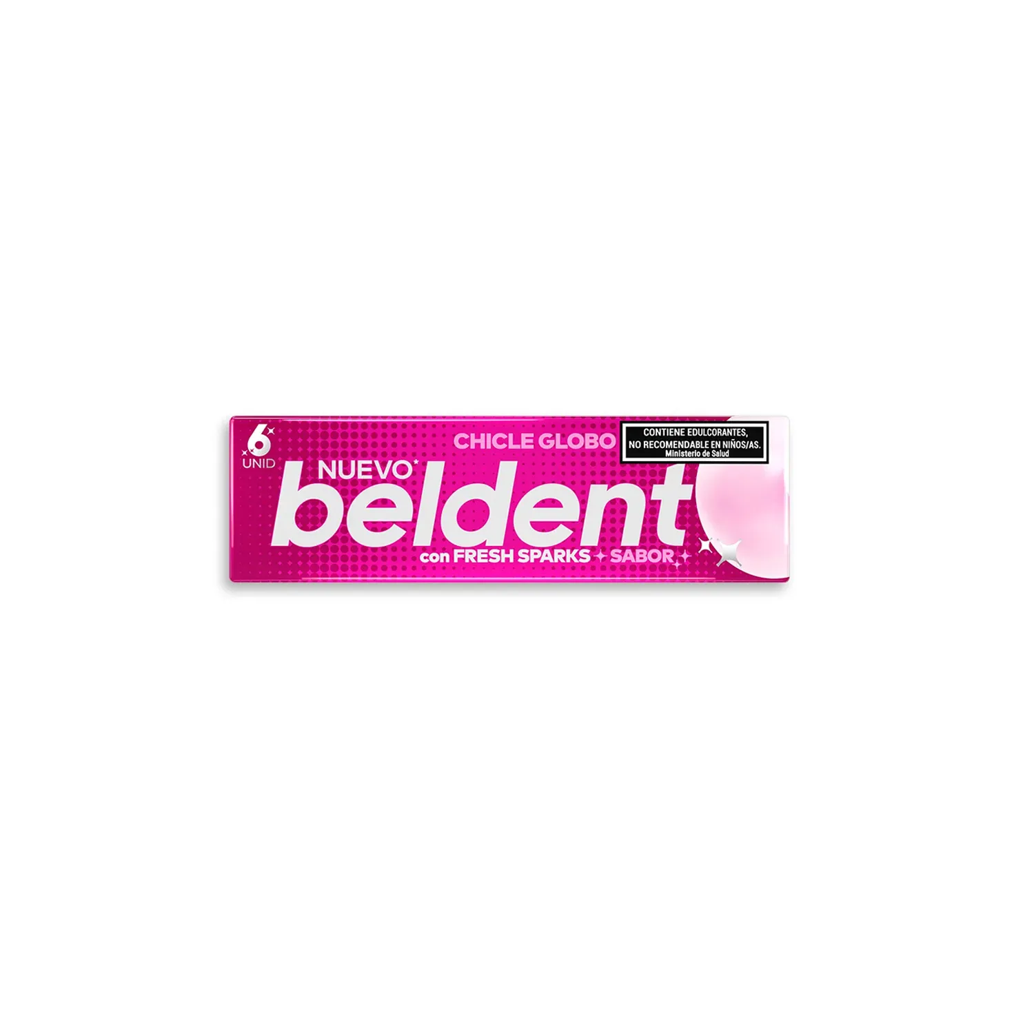 Beldent Chicle Globo x Unidad