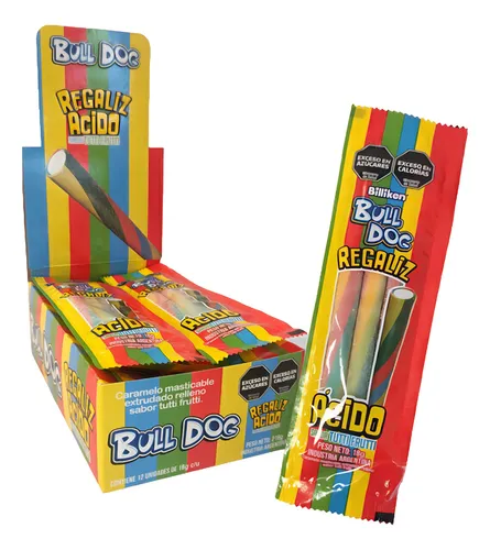 Bull Dog Acido Tutti Frutti x12 Unidades