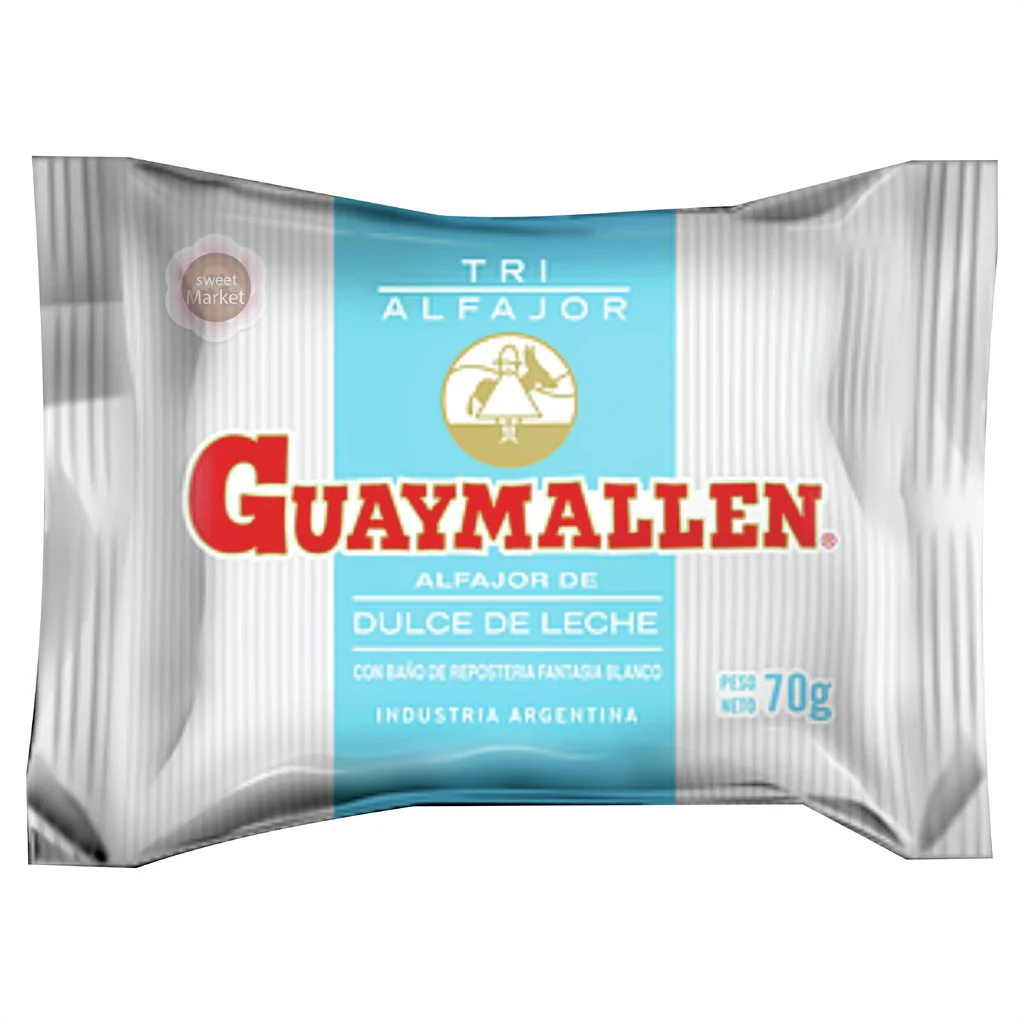 Alfajor Guaymallen Blanco Triple