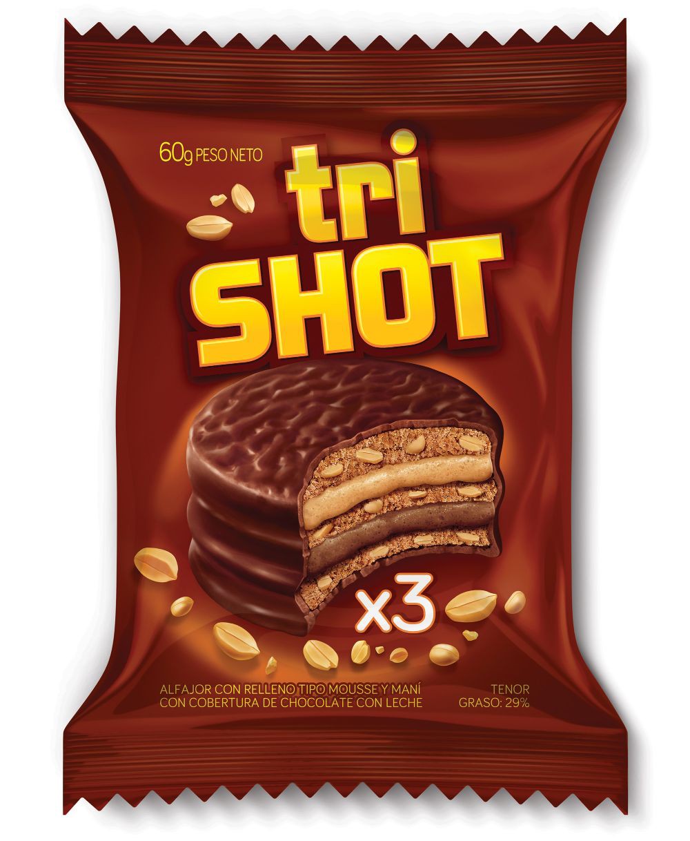 alfajor tri shot