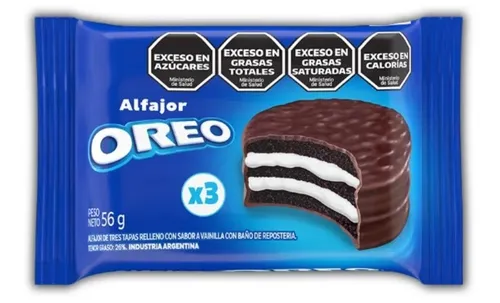 alfajor oreo triple