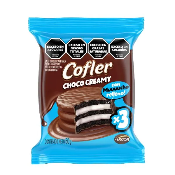 alfajor choco creamy