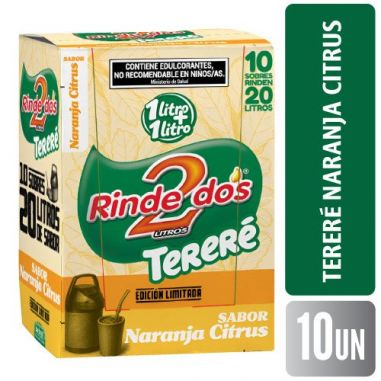 rinde 2 terere naranja citrus