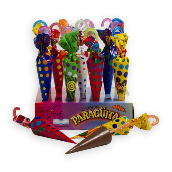 paraguitas chocolate
