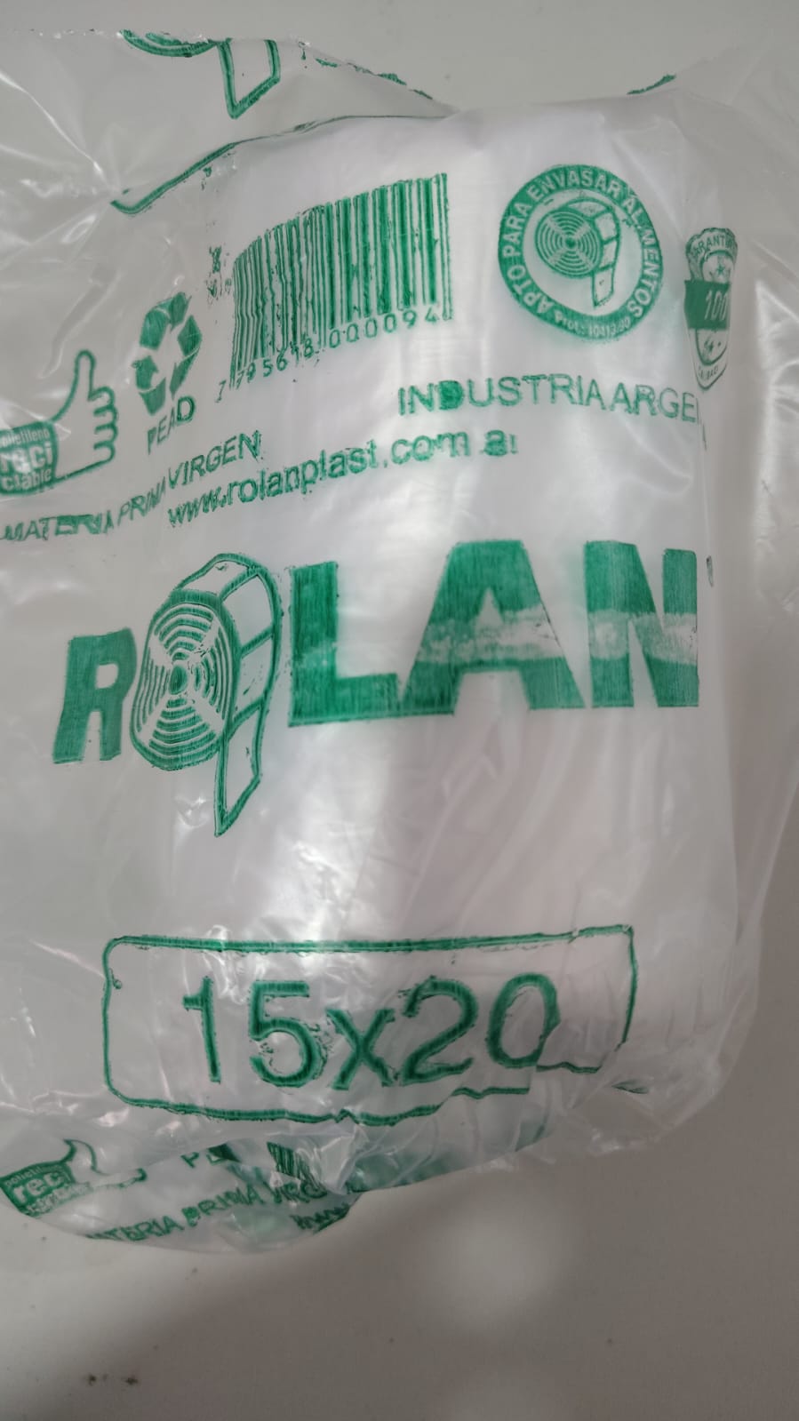bolsa de arranque 15x20