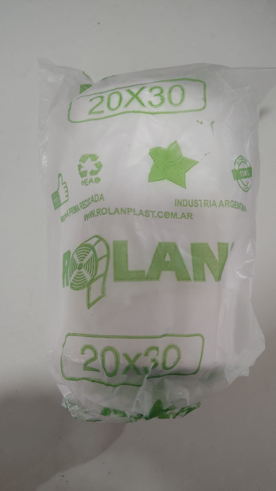 bolsa de arranque 20x30