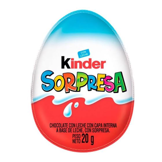 huevito kinder celeste