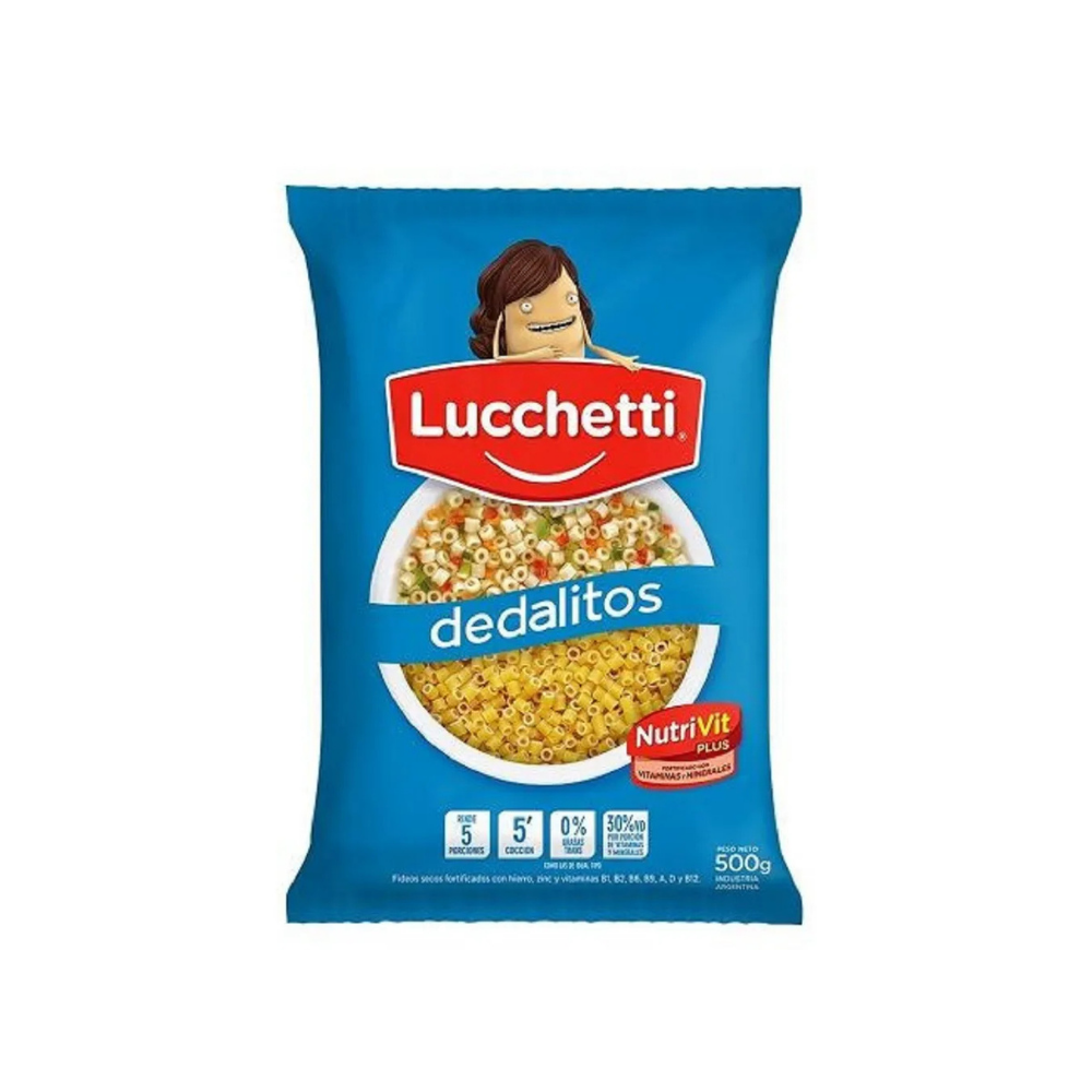 fideos lucchetti dedalitos