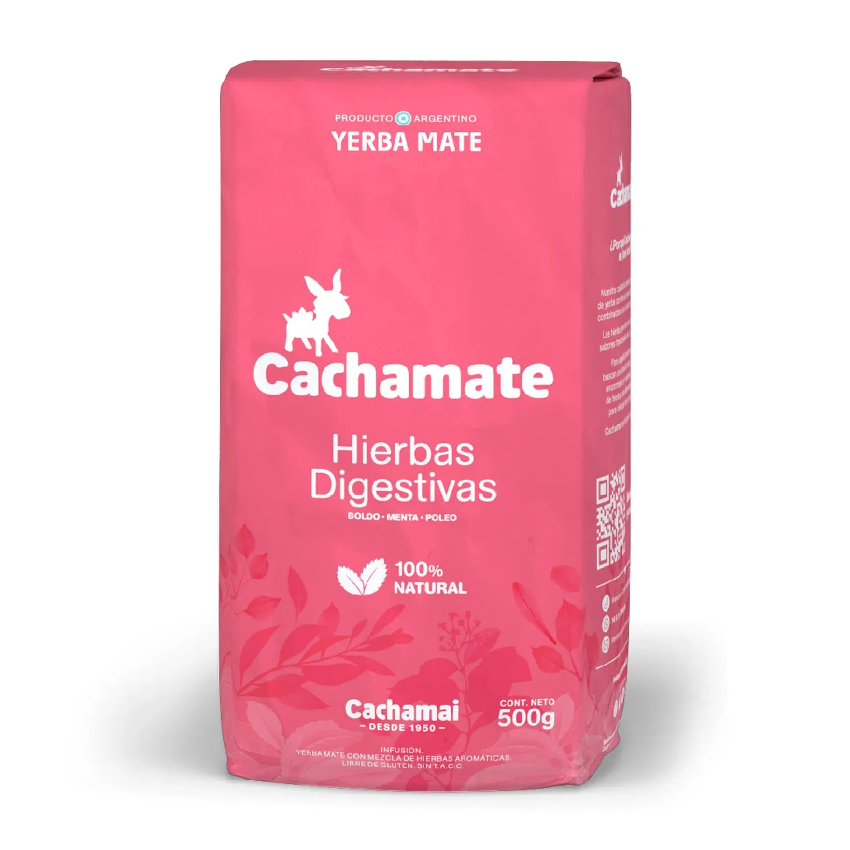 yerba cachamate rosa