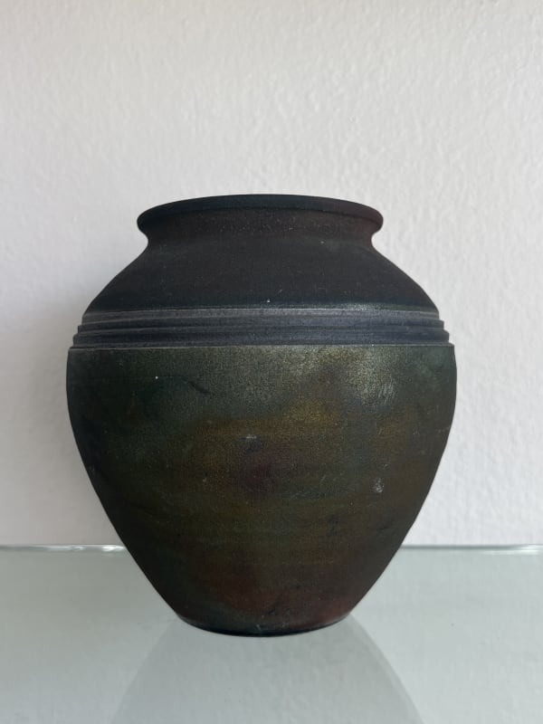 Vintage Raku Vase