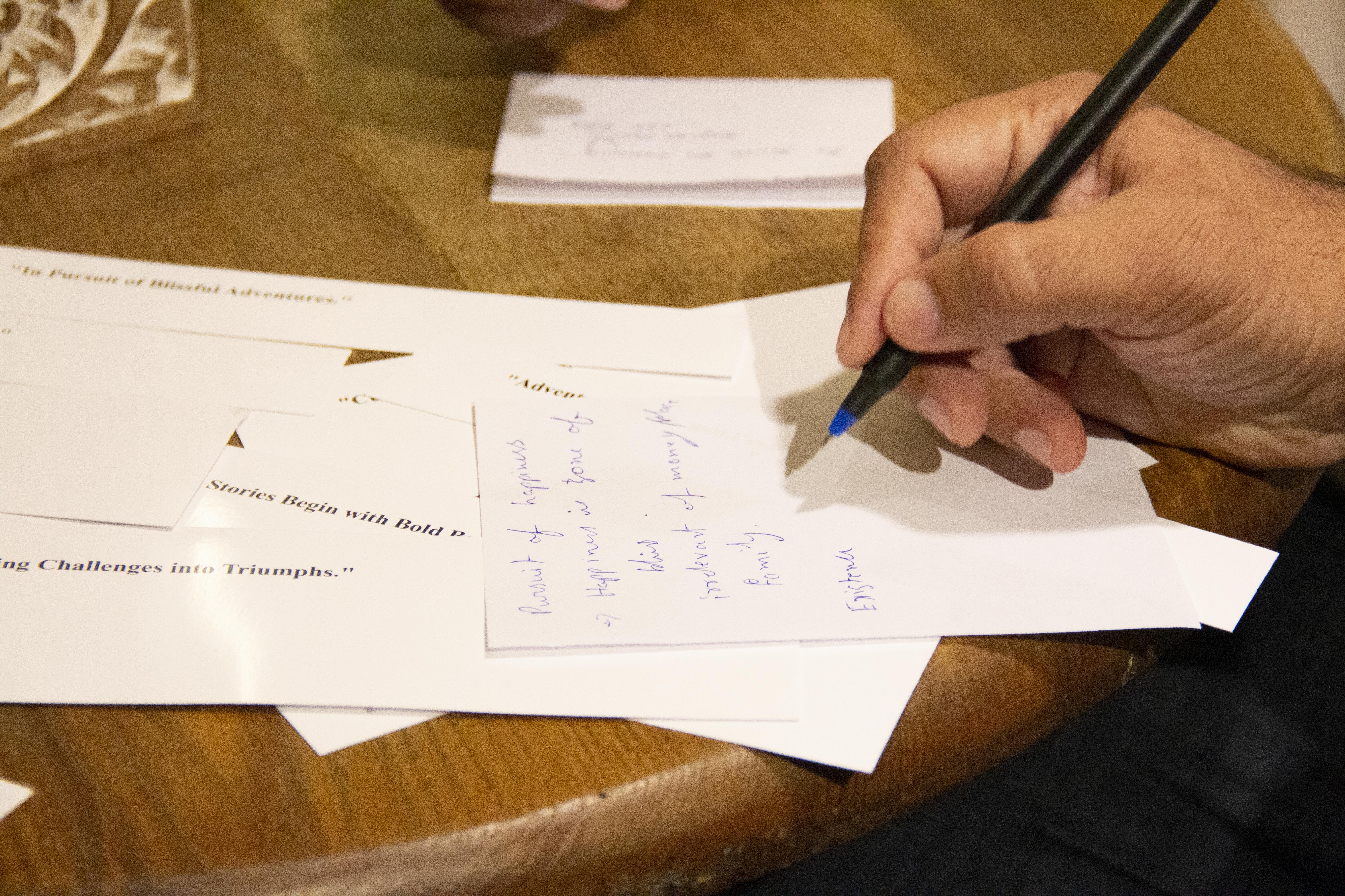 Creative collaboration workshop