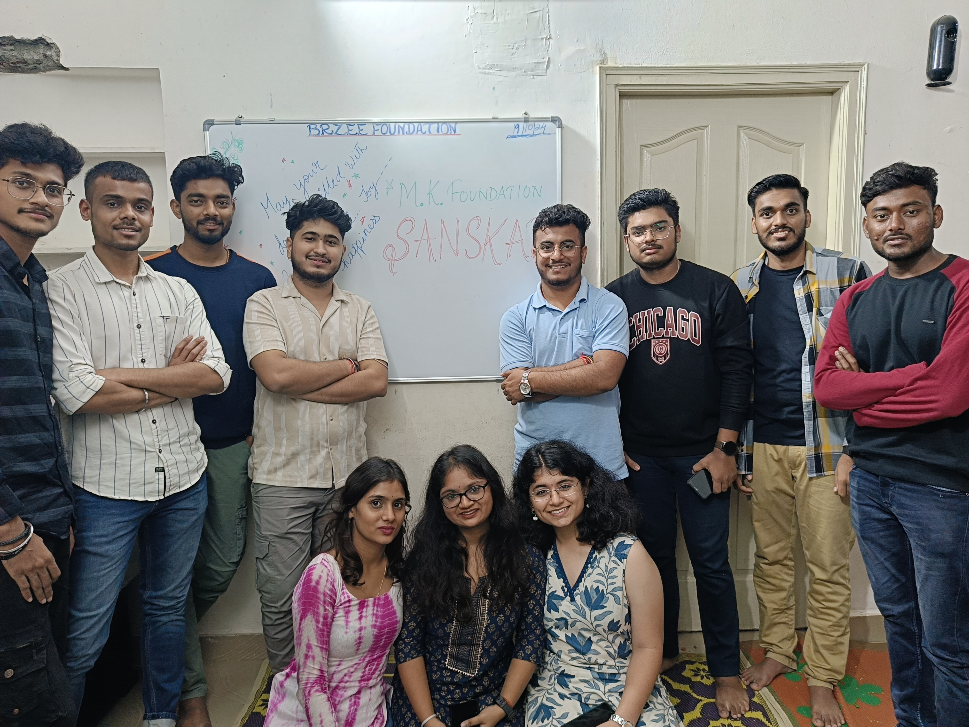 SANSKAR Team at Work