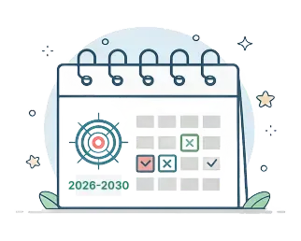 Calendar for year