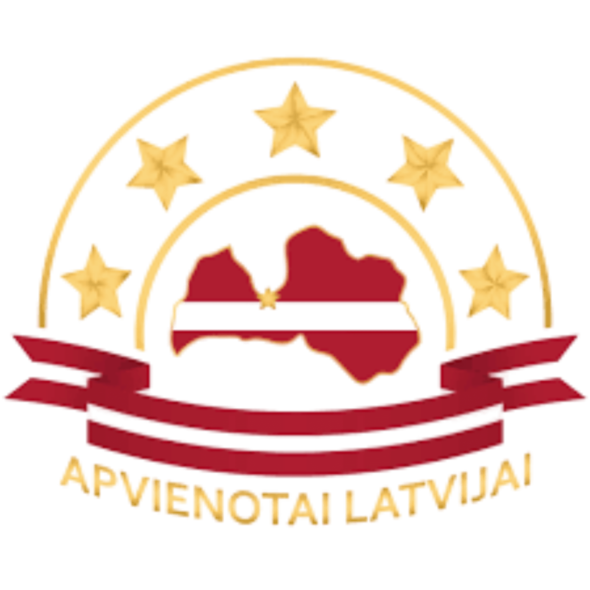 logótipo de Nodibinājums Apvienotai Latvijai