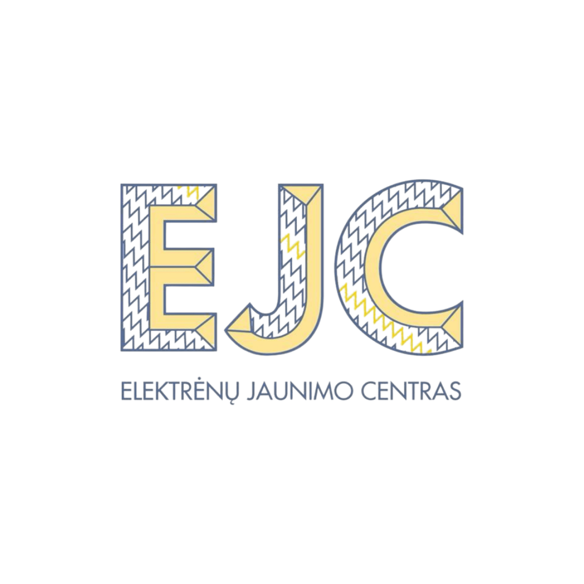logótipo de Elektrėnų jaunimo centras (EJC)